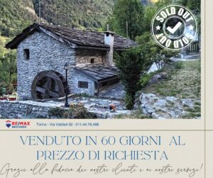 VENDUTO IN 60 GIORNI